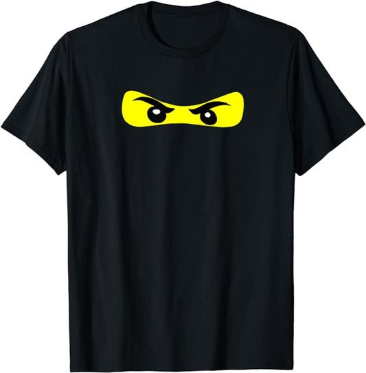 Unisex-Ninja Eye Black T Shirt