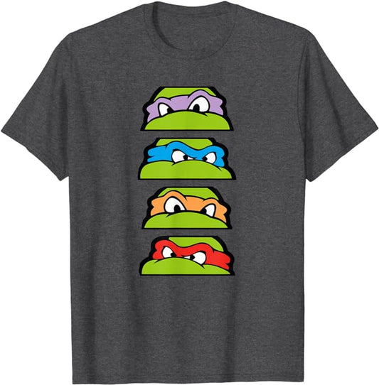 Unisex-Ninja Turtles Grey T Shirt