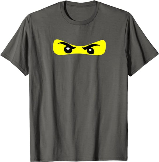 Unisex-Ninja Eye Asphalt Grey T Shirt